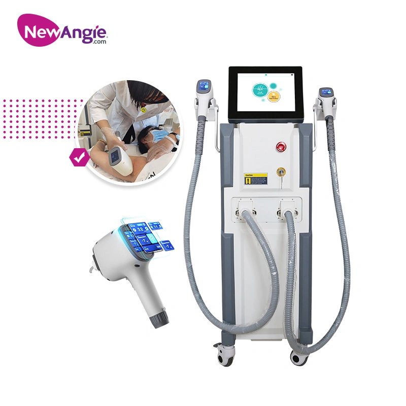 Medical Ce Approved 808nm 2 Handles Diode Laser Hair Removal Machine