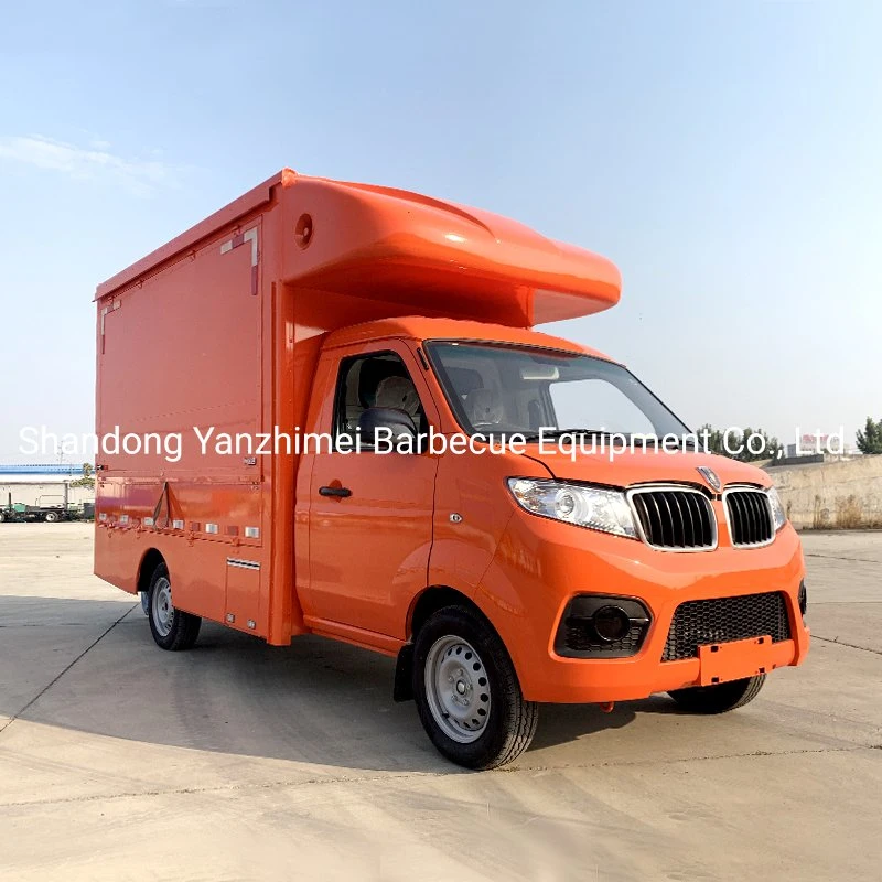 Voiture-restaurant Big Van alimentaire fast food Les camions Camper Van entièrement équipée