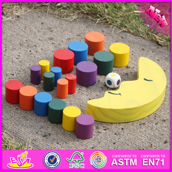 2016 Wholesale/Supplier Baby Wooden Balance Block, Popular Kids Wooden Balance Block, Funny Children Wooden Balance Block W11f064