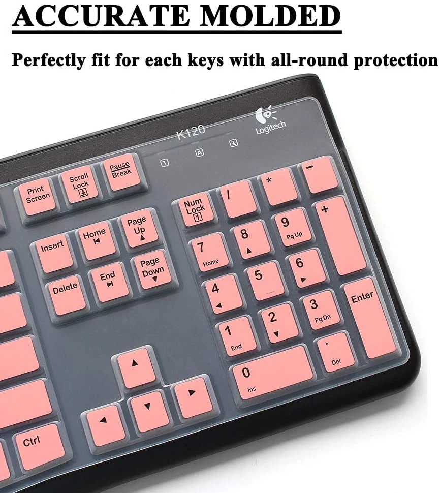 Goliton Universal Silicone Keyboard Protector Skin for Laptop Notebook 15 Inch /15.6 Inch /16 Inch /16.4 Inch /17 Inch /17.1 Inch /17.3 Inch (14.37 Inch X 5.27