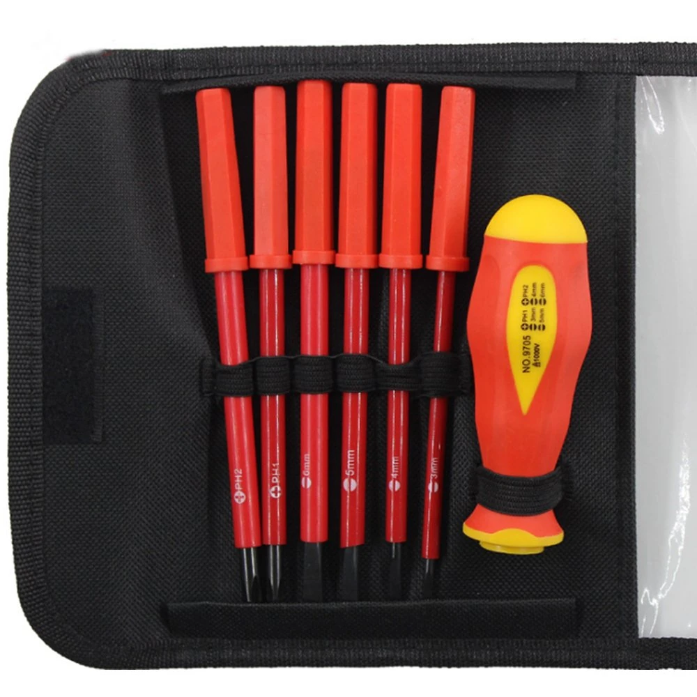 1000V Insulated Mini Precision Screw Driver Kit 6PCS Tool Suit Screwdriver Set