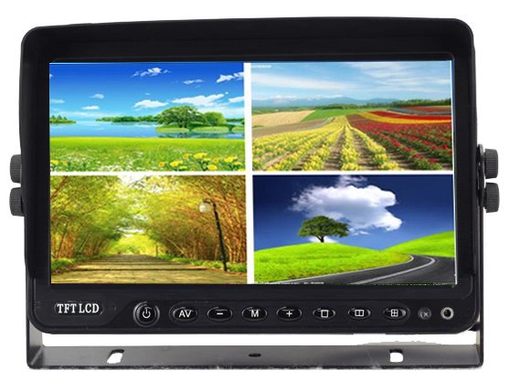 7/9/10.1pouces Ahd Quad voiture Touch Panel Moniteur LCD HDMI DVR