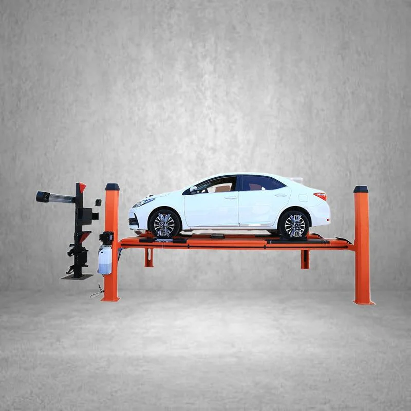 Rail-Type Car Lifting Machine / Hydraulic Car Lift Platform