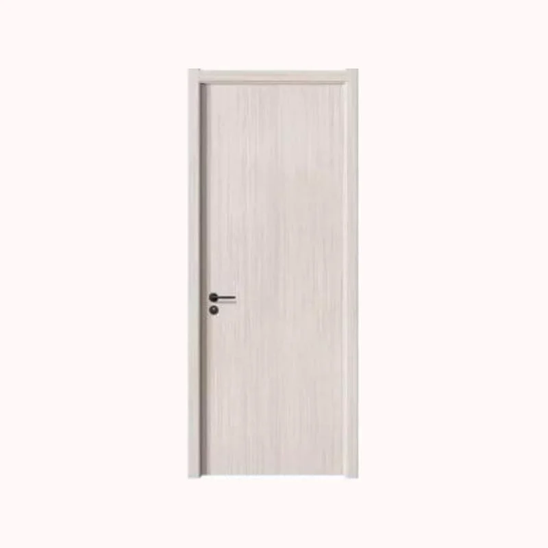 Modern Simple Wooden Door MDF Melamine Door PVC Doorsmall Plate