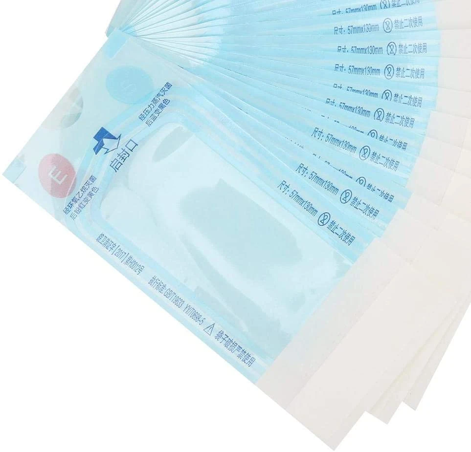 Disposable Autoclave Sterilizer Pouch for Cleaning Tools Medical Use Dental Use