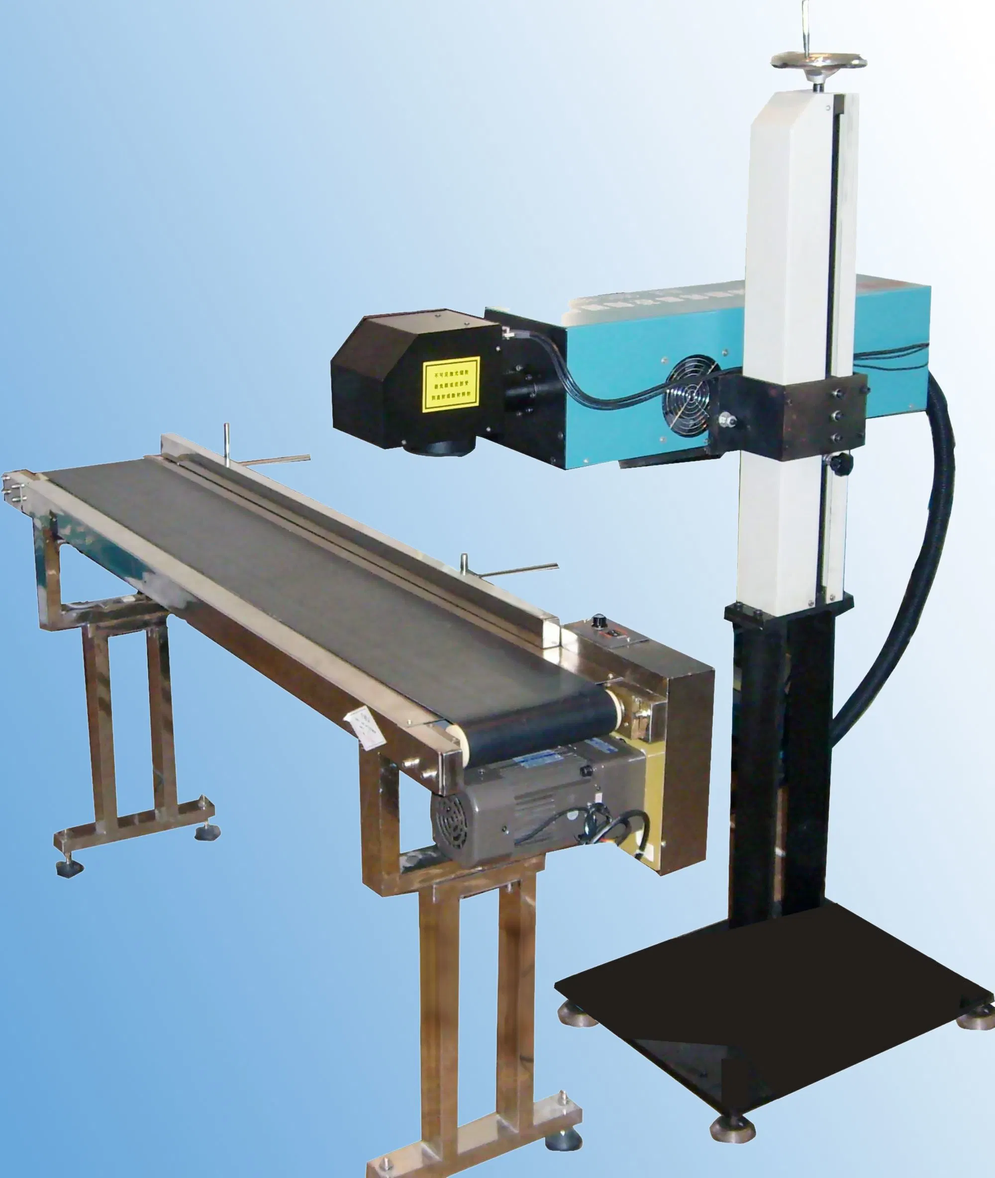 Split Type Fiber Laser Marking Machine for Auto Assembly Line