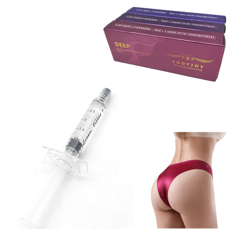 Ácido hialurônico pele médica enchimentos 10ml liquido injecções instantânea para Nádegas Melhoramento de mama