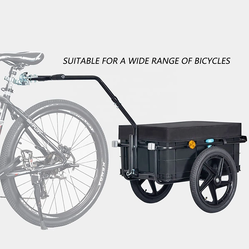 Hot Sale Folding Pet Bike Cargo Trailer Storage Cart Carrier