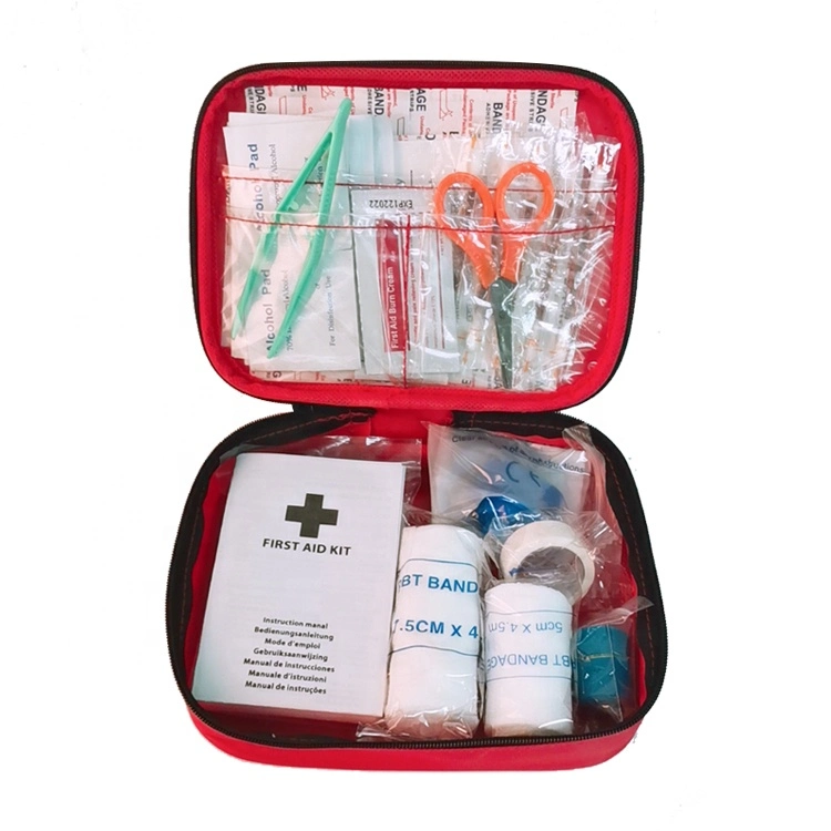 Factory Home Office Travel EVA First Aid Kit Bag with Medical Supplies