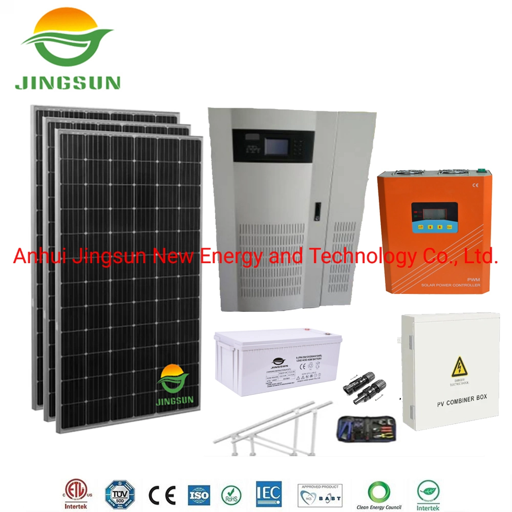 Jingsun Solar Farm 250 kw Off Grid Power Plant System Prix En Europe