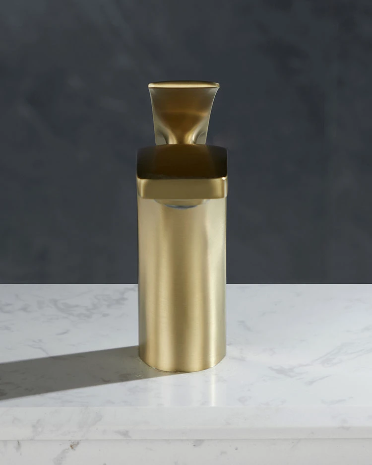 Schönes Design Luxus Massives Messing Nickel Gold Finish Waschbecken Wasserhähne Für Mischbatterie