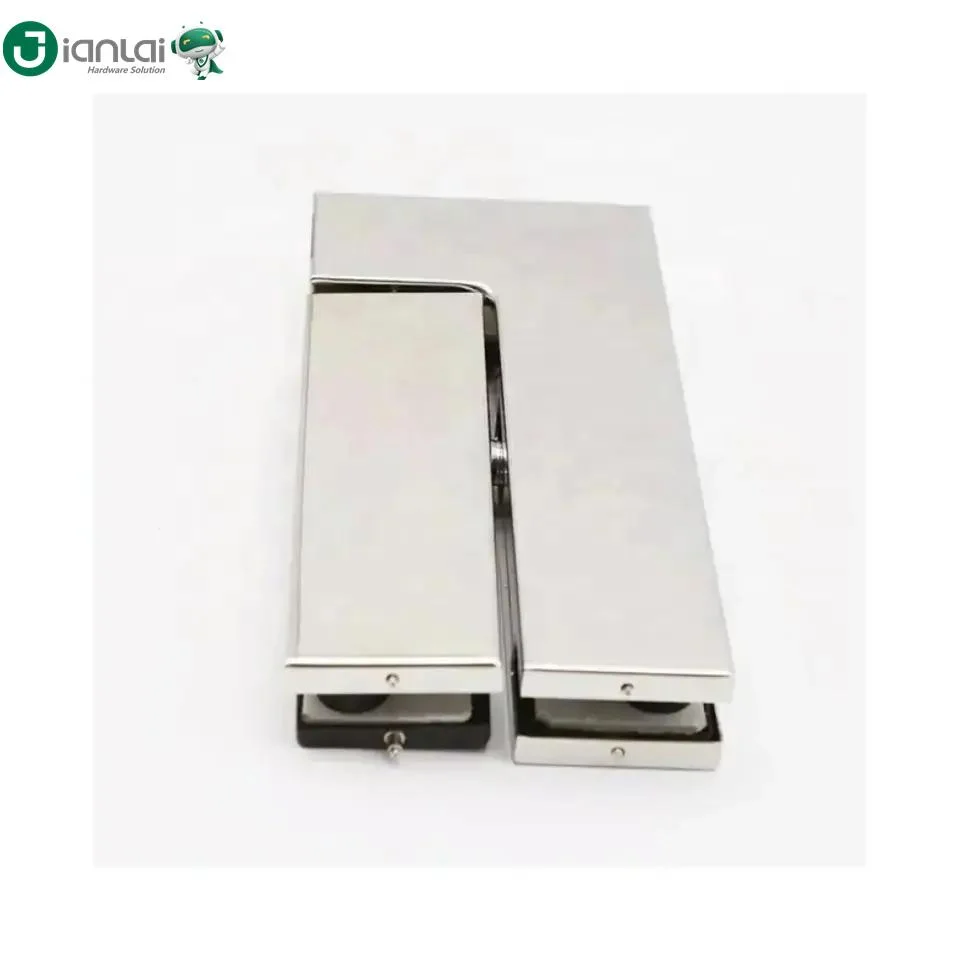 Sliding Door Clip Clamp Glass Corner Hinge Top Pivot Patch Fitting