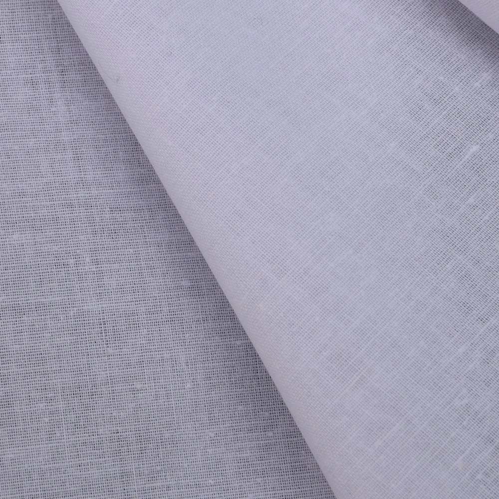 110cm 100% Cotton Shirt Collar Interlining Woven Interlining Fabric