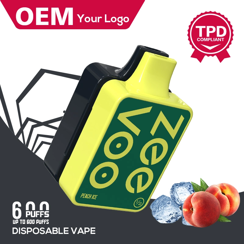 Nouveau Mini 600 Puff Vape E-cigarettes Vape Pod jetable avec Service OEM