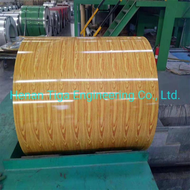 3D Wood Grain PPGI Coil Prepainted Galvanized Steel Sheet