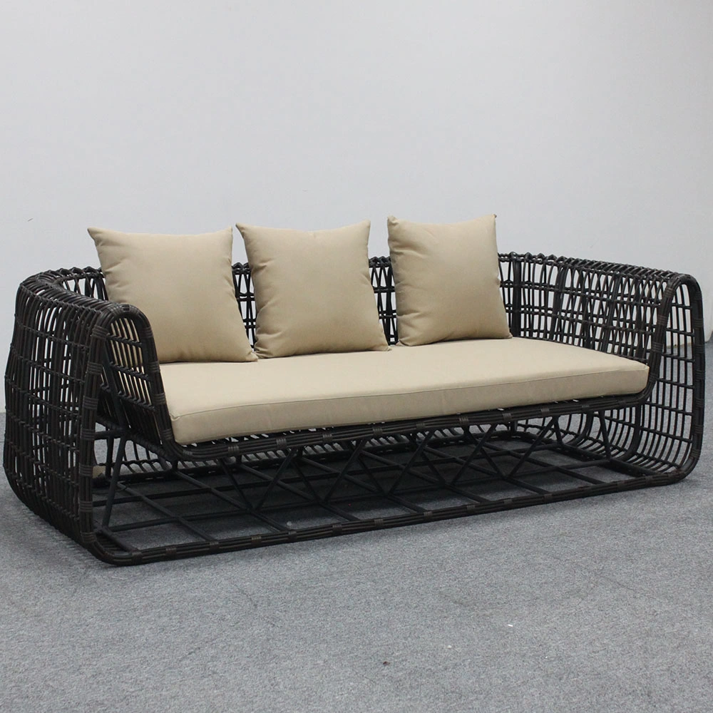 Customized Modular Metal Frame Leisure Outdoor Hotel Bedroom Balcony Living Room Sofa