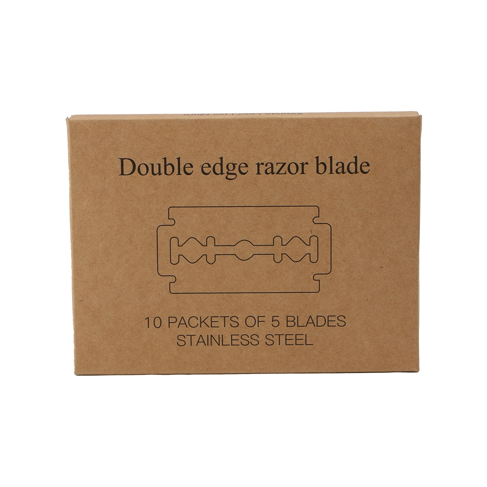 Eco Friendly Box Package Safety Razor Shaving Blade Stainless Steel Double Edged Razor Blade