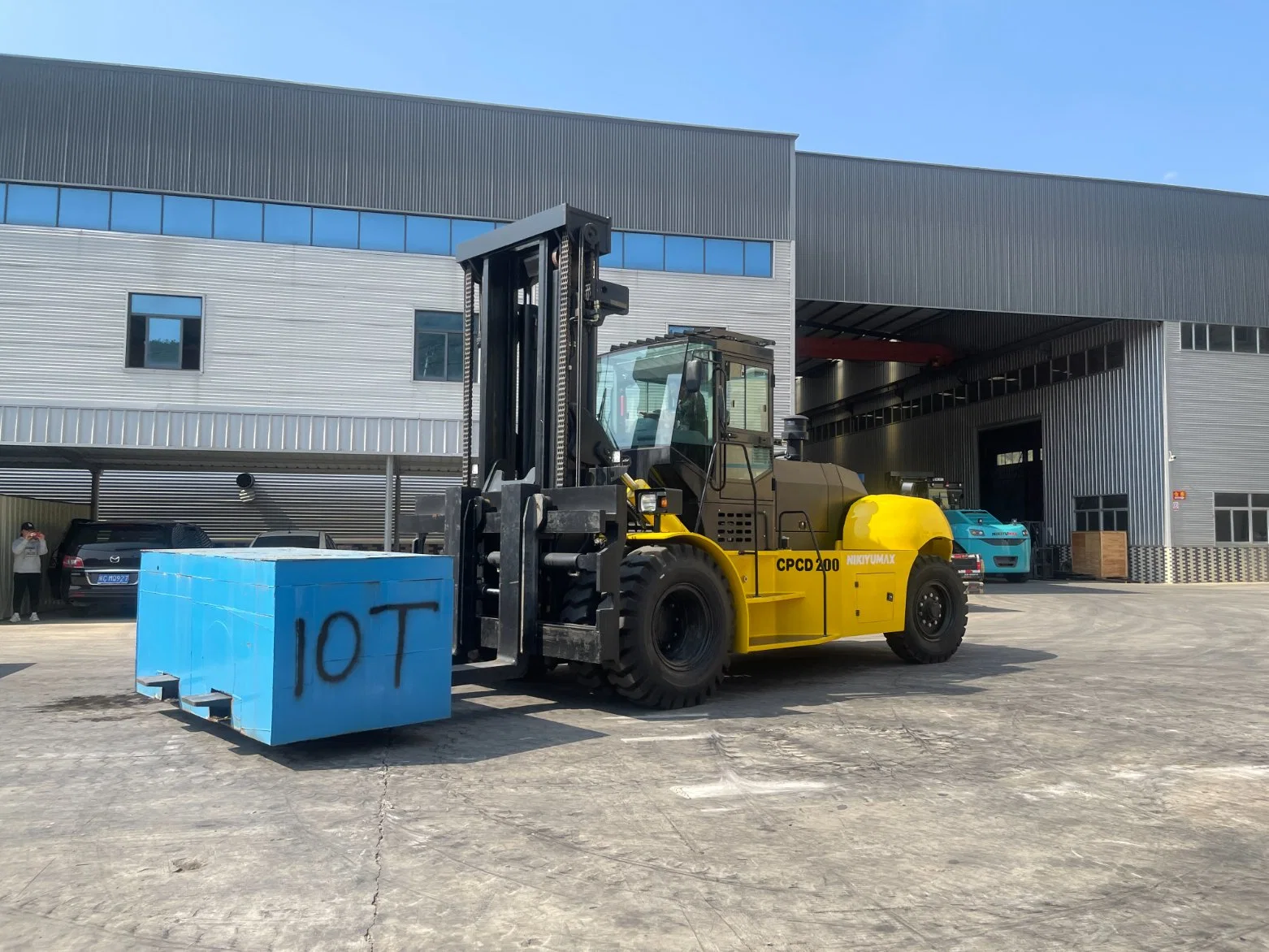 16 Ton Diesel Forklift with Ce

16 tonnes de chariot élévateur diesel avec Ce