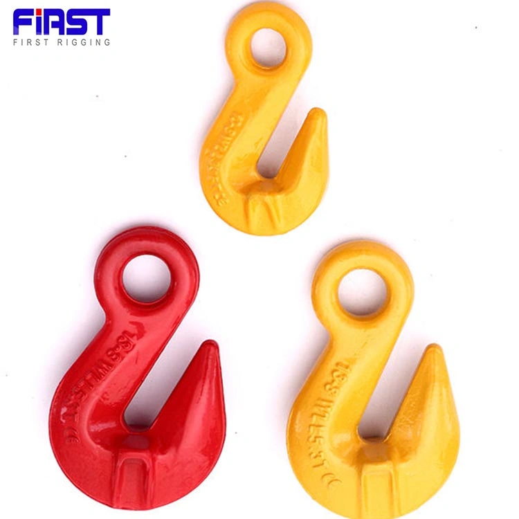 G80 Alloy Steel Eye Shortening Grab Hook with Wings for Factories