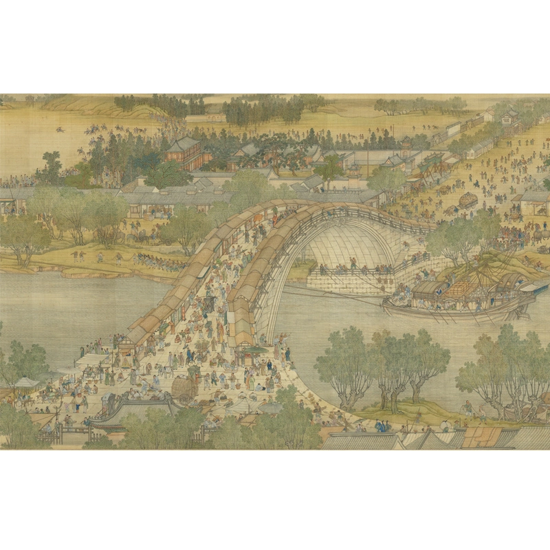 Qingming Shanghe Tu Toy Wholesale/Supplier Wooden 4000 Piece Jigsaw Puzzle, Size/Pattern/Number of Pieces Customisable, Adult Gift Children&prime; S Toy.