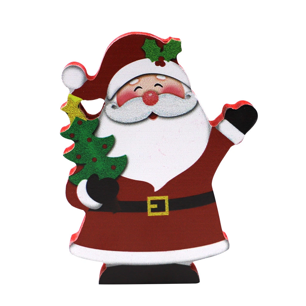 Wholesale/Supplier New Merry Christmas Ornaments Home Party Wooden Creative Crafts Other Christmas Decorations
