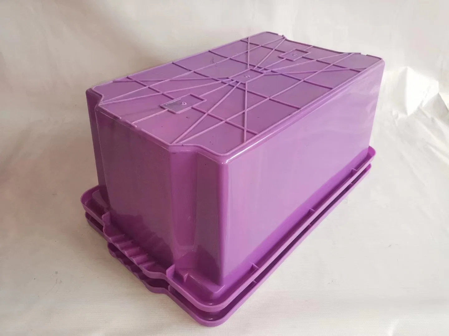 Used Plastic Nestable&Stackable Box Mold Second Hand Logistics Box Injection Mould