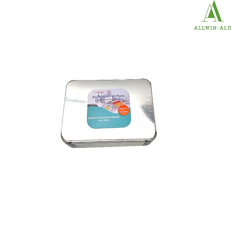 OEM/ODM Factory Direct Selling Disposable Takeaway Food Aluminum Foil Containers Packaging