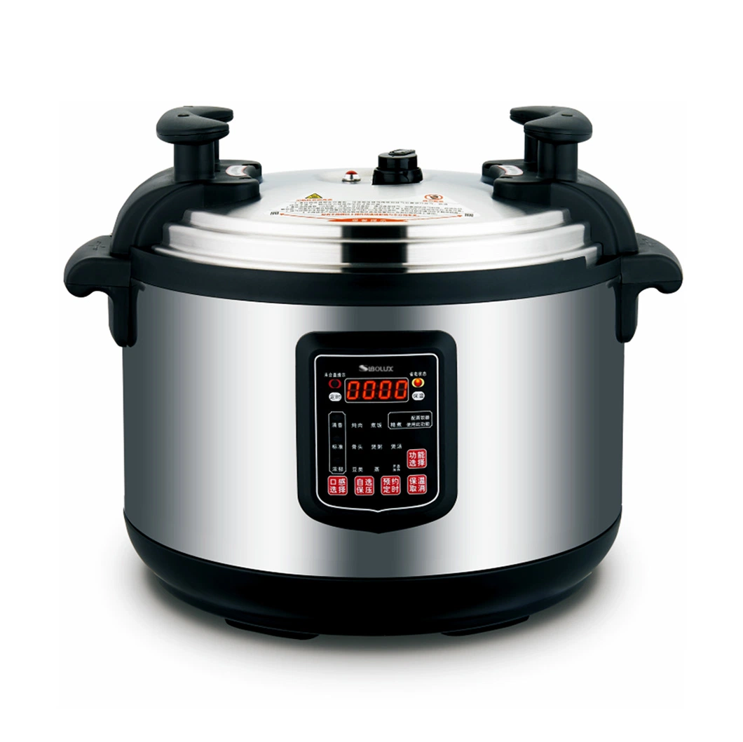 21L 3000W Kitchen Appliance Saucepan Multifunctional Commercial Pressure Cooker with 24h Reservation