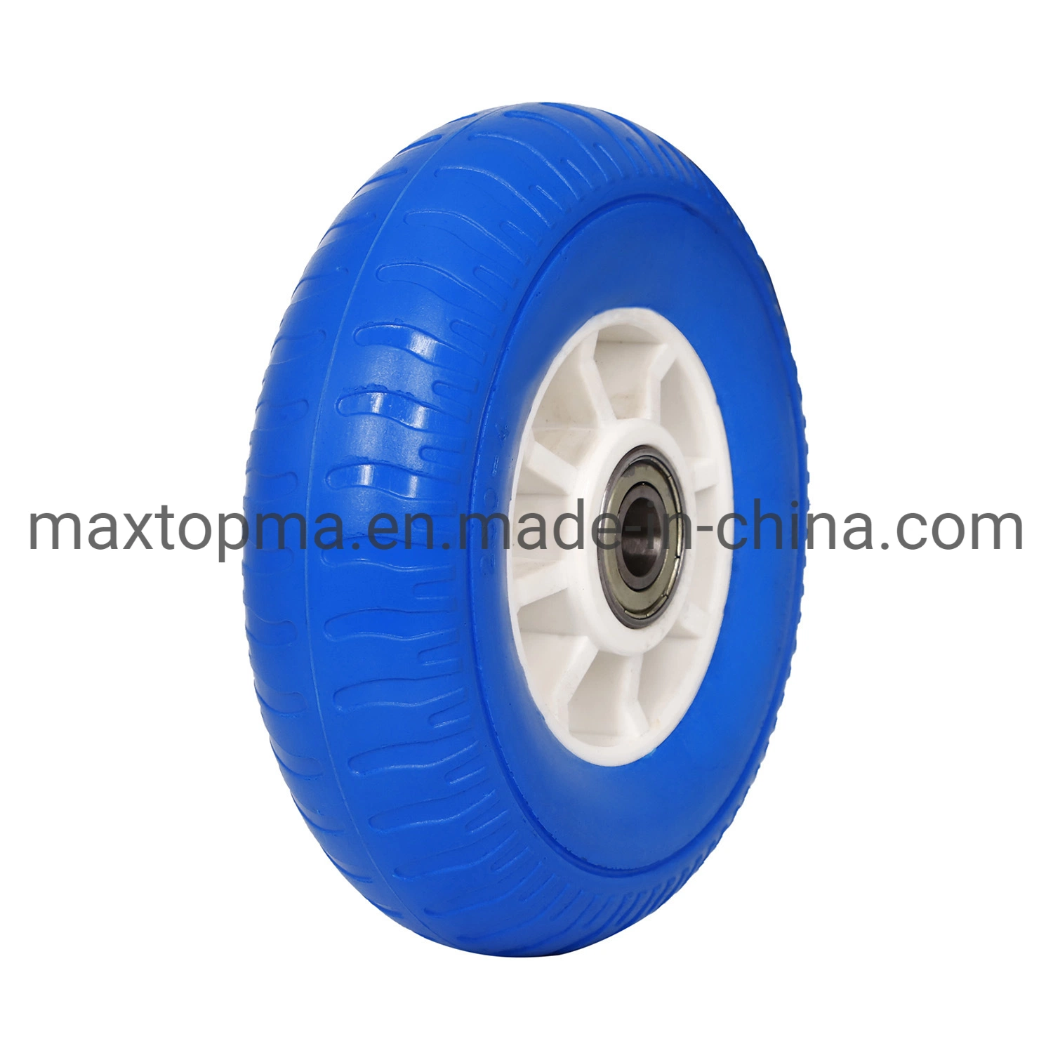 Heavy Duty Solid Rubber Polyurethane Foaming Flat Free PU Foam Trolley Wheelbarrow Wheels