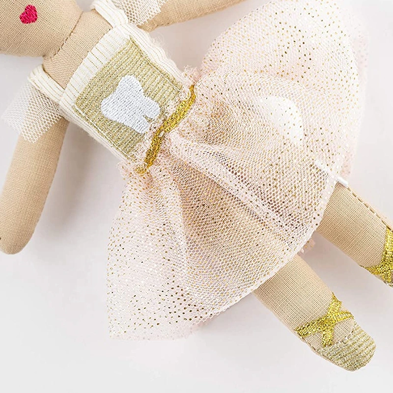 Lovely Stuffed En71 Fashion Girls Baby Ballerina Dressing Girl Doll American Girl Dolls