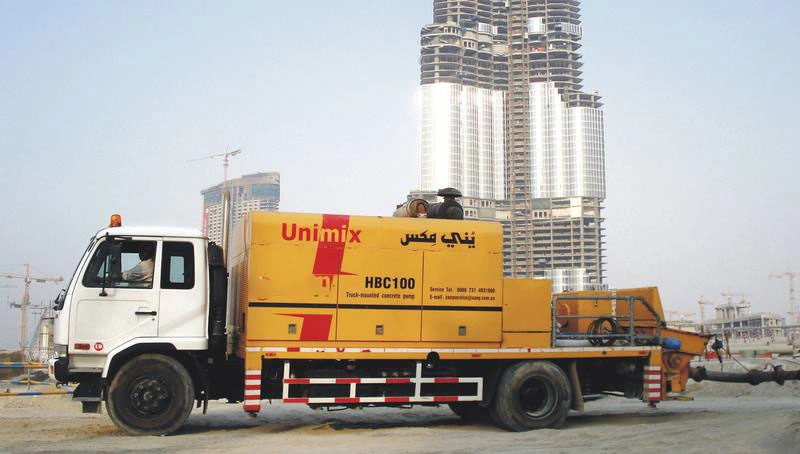 Machine de béton Sy5123thb-9018C-6s Ligne de la consommation de carburant basse de la pompe pour la vente