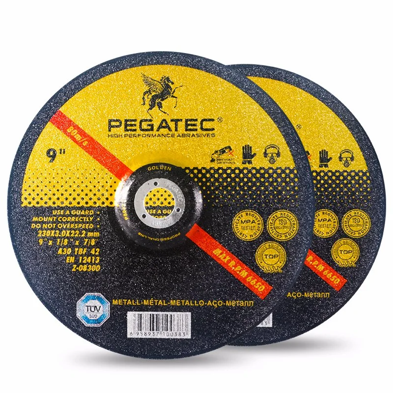 Pegatec 9" 230*3*22mm Ultra de corte de hierro y la Muela el doble de resistente