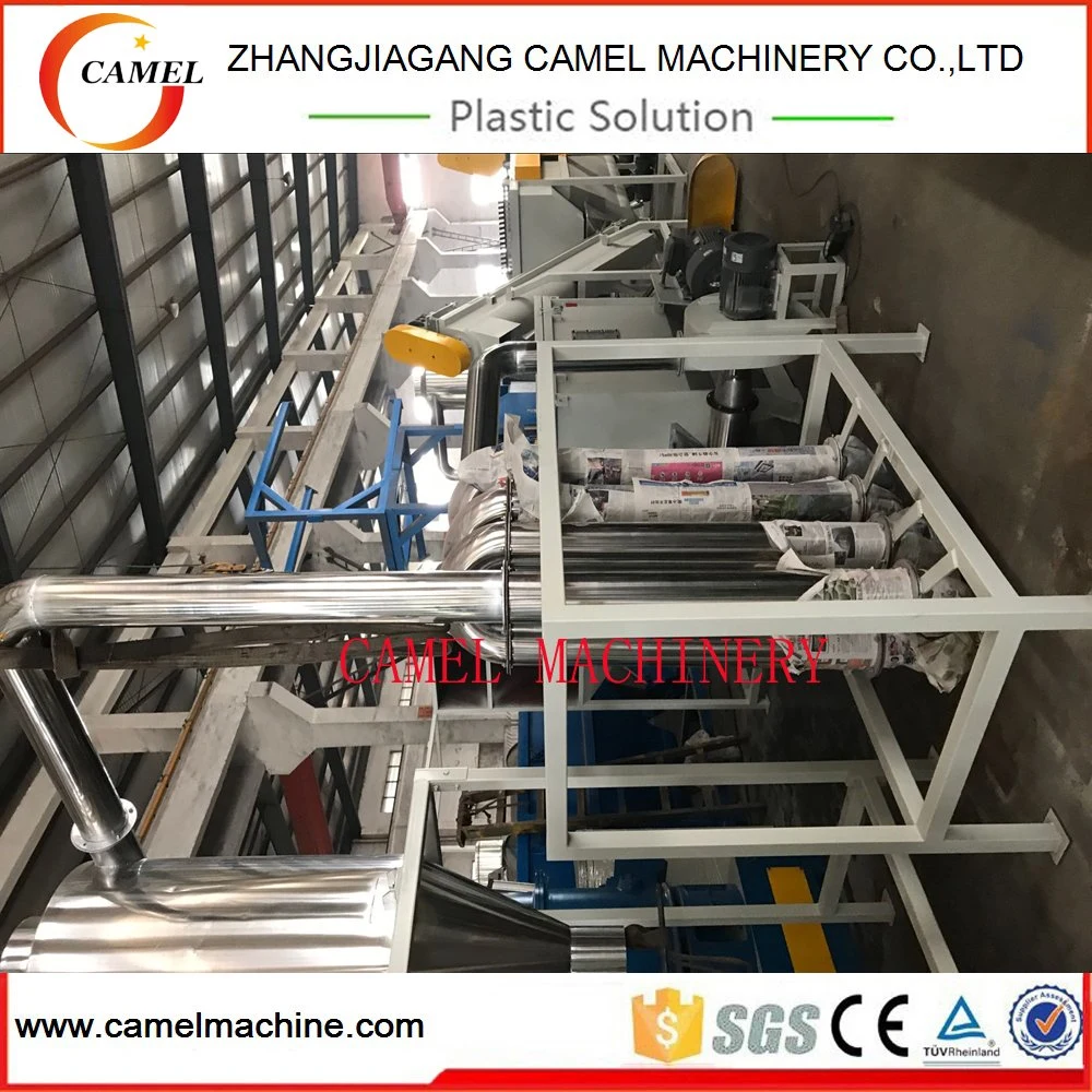 Waste Plastic PP Pet Bottle Washing Grinding Pelletizing Recycling Line