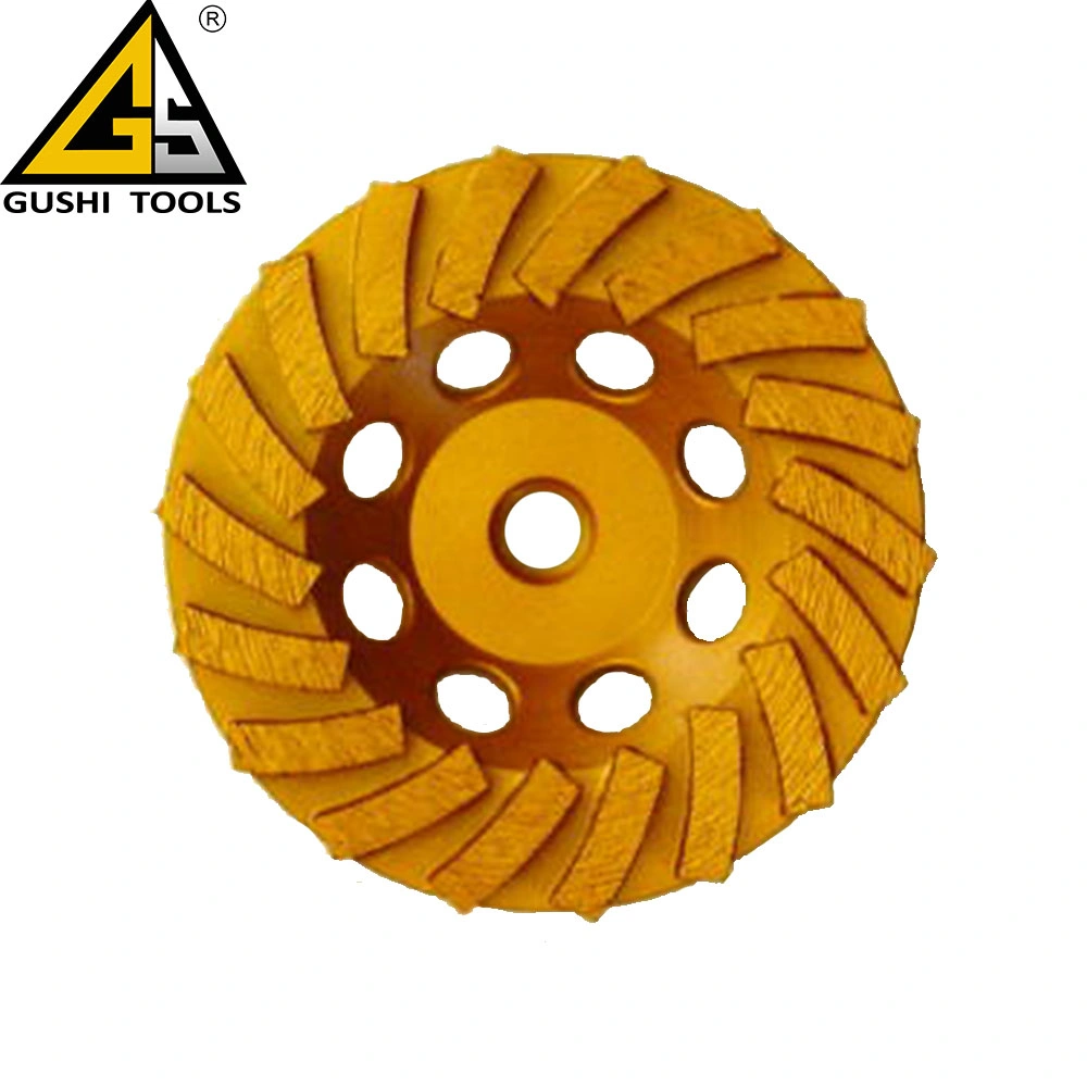 High quality/High cost performance  4"-7" Turbo Grinding Wheels Diamond Grinding Cup Wheel for Concrete/Granite/Stone