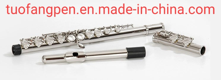 C-Foot off-Set G Closed Hole 16 Hole High Quality Metal Long Flute