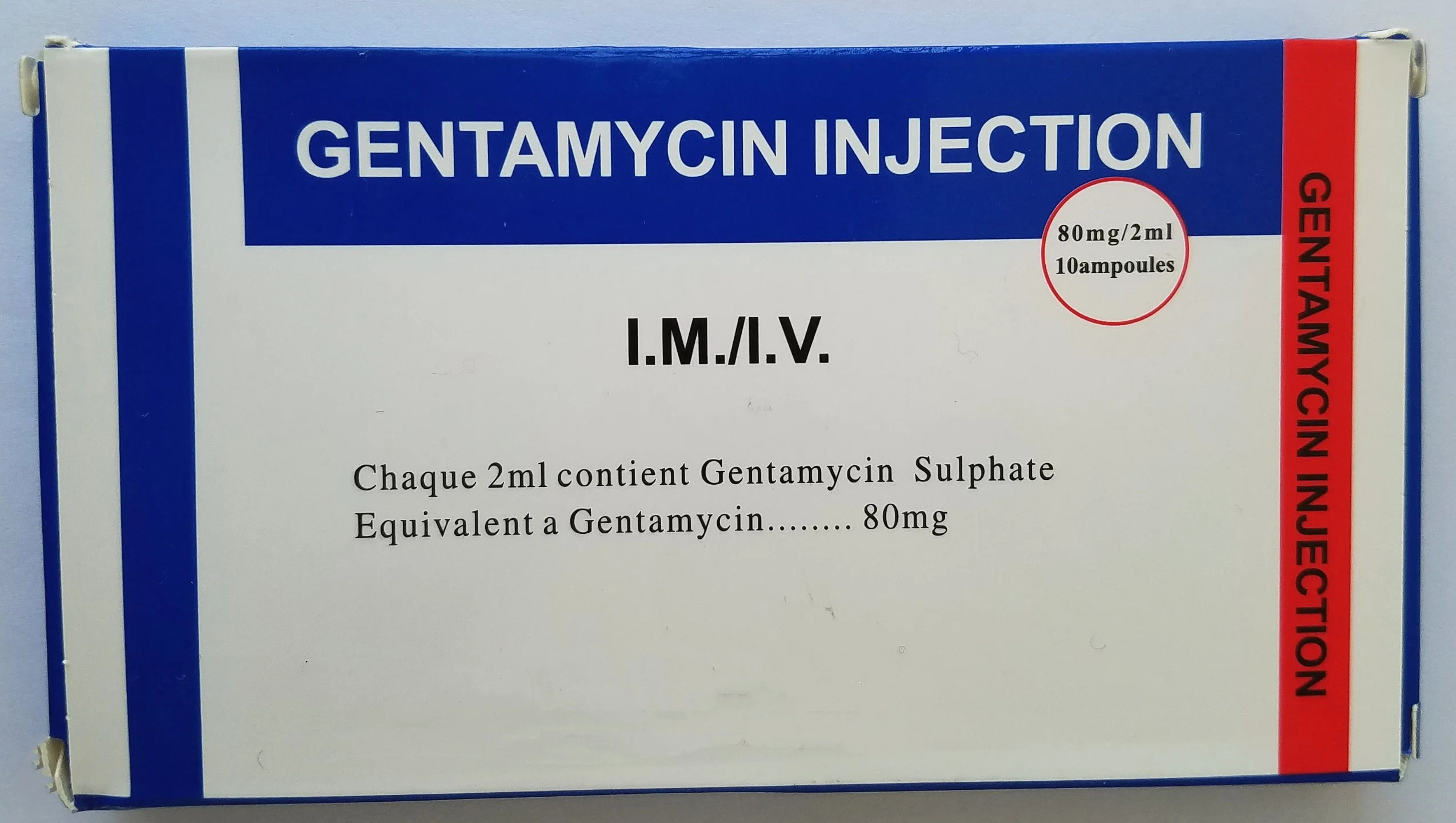 Gentamicin Sulphate Injection / Gentamycin Sulfate Injection / Gentamycin Sulphate Injection