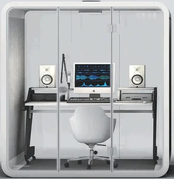 Activity Piano Room Soundproof Negotiation Cabinlive Broadcast Cabin Soundproof Office Workstation Office Work Pod