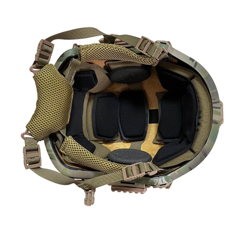 Military Camouflage Wendy Ballistic Helmet Bulletproof Tactical Safety for Combat