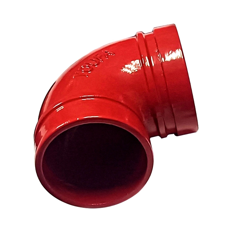 Fire Sprinkler Carbon Steel Pipeline System Welded Pipe and Grooved Pipe Fittings