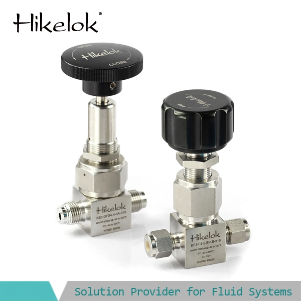 Swagelok Type Hikelok High Low Pressure Stainless Steel Bellows-Sealed Valves