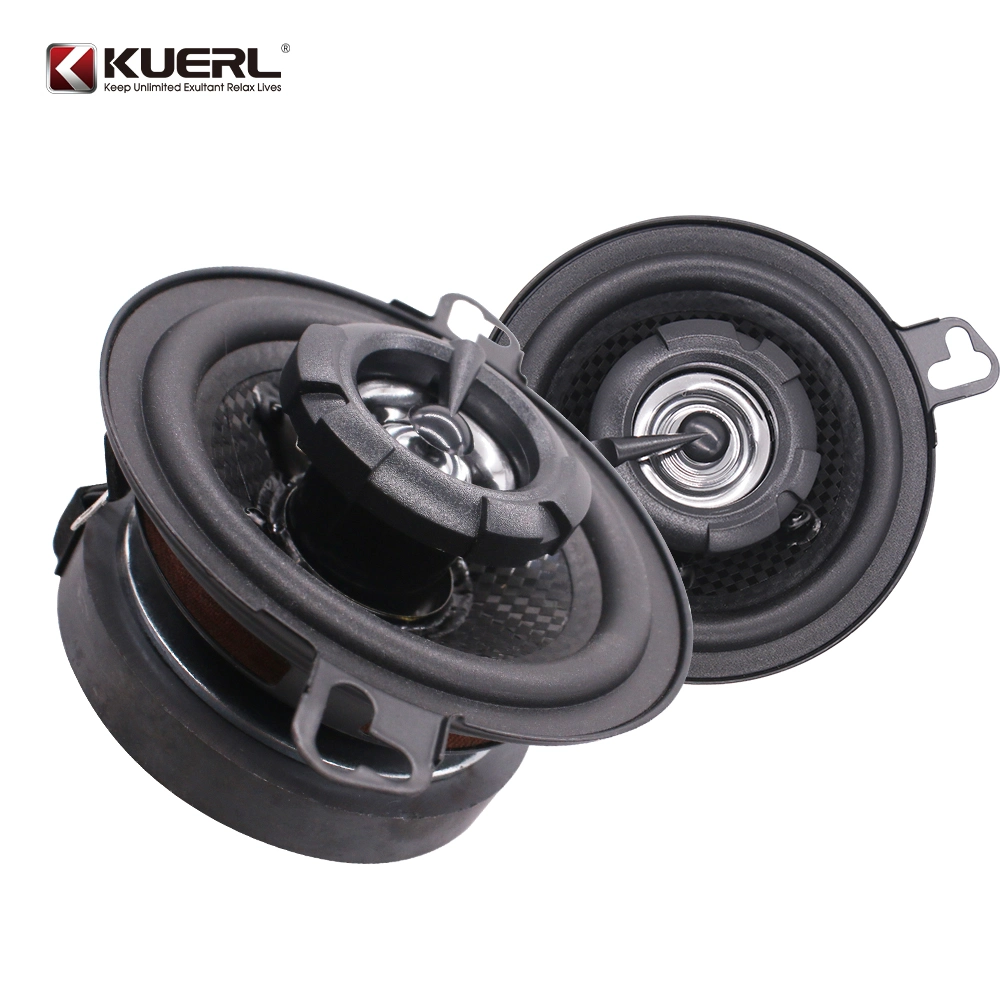 Nuevo modelo de coche negro altavoz audio de 3,5 pulgadas de alta calidad alta de gama media de coche altavoz coaxial