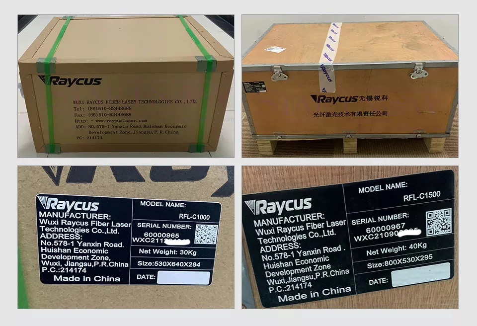 Good Quality Raycus Rfl-C1000 1000W 1kw Laser Source/Ipg Ylr-1000W for Fiber Laser Cutting Machine