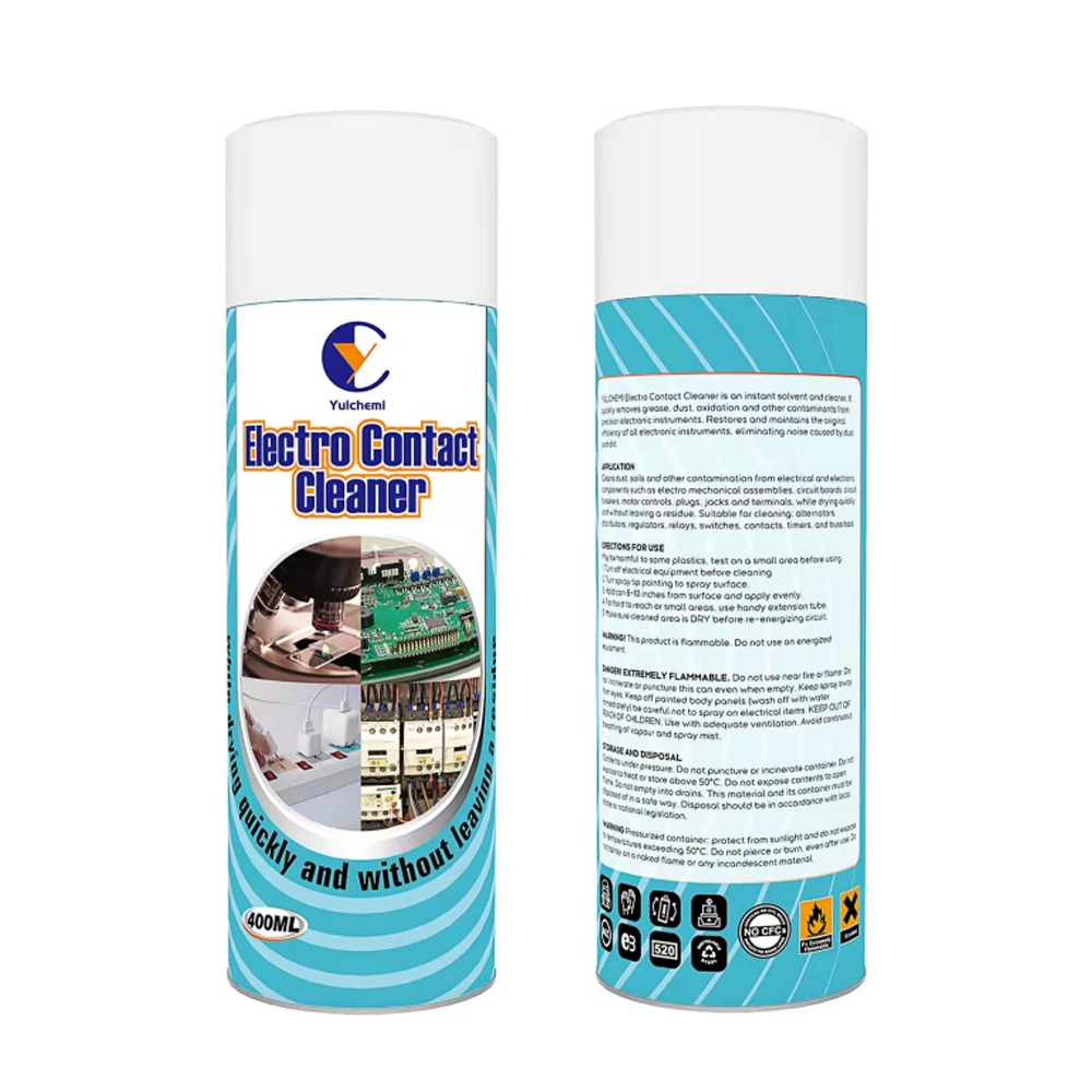 500ml Private Label Electronic Contact Cleaner Spray with Straw