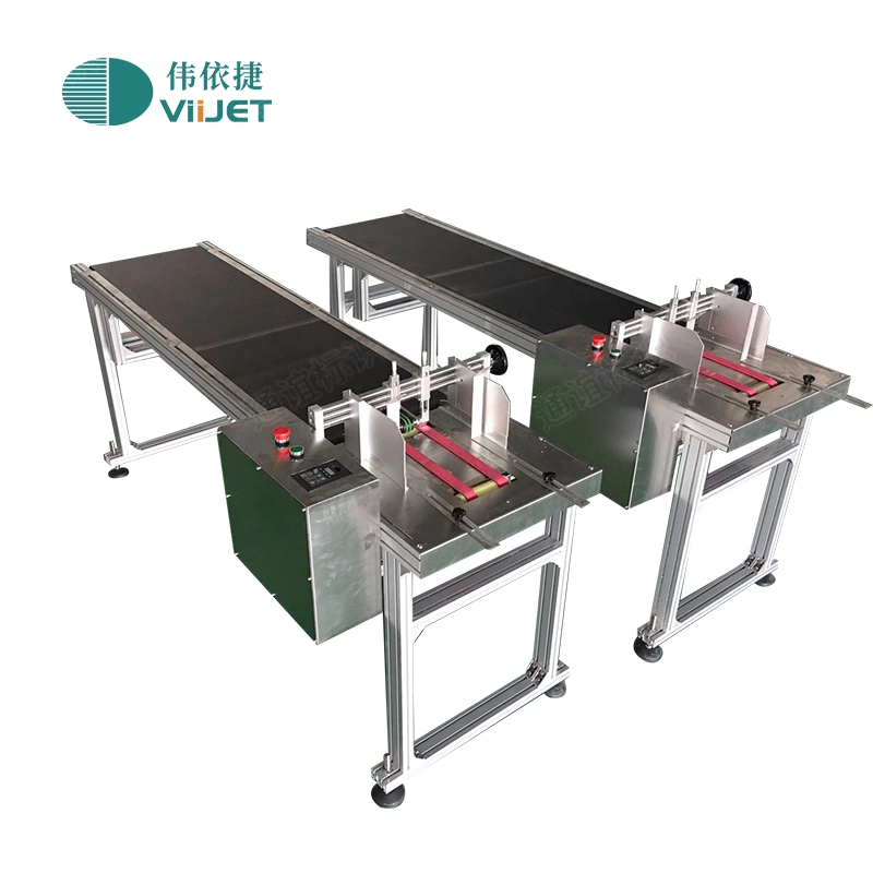 Carton Feeder Conveyor for Food Packaging/Coding Production Industry Sticker/Bag/Card Feeding Machinery Conveyor Belt Customized Optional