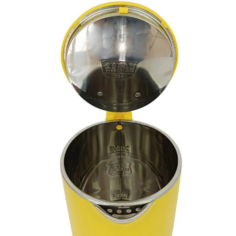 Hot Sale 304 Food Level Stainless Steel Electronic Kettle Large Capacity Plastic Shell Heating Protection