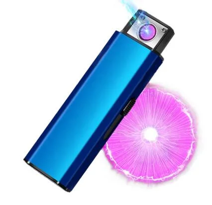 Creative Fingerprint Screen Ultrathin Windproof Lighter