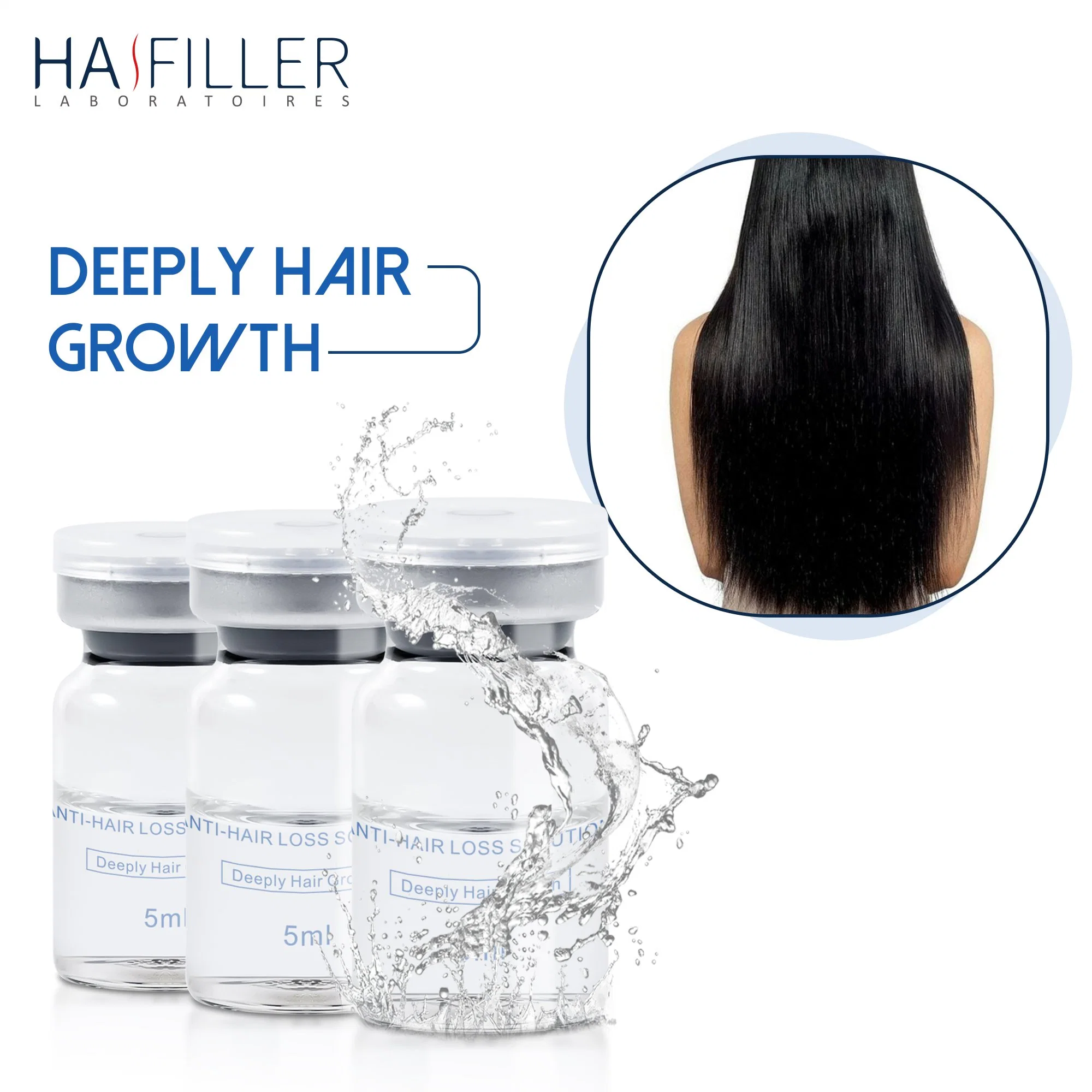 Hot Sell Anti Hair Loss Care Treatment Efficient Hair Growth Stem Cell Growth Hair Solution Mesotherapy