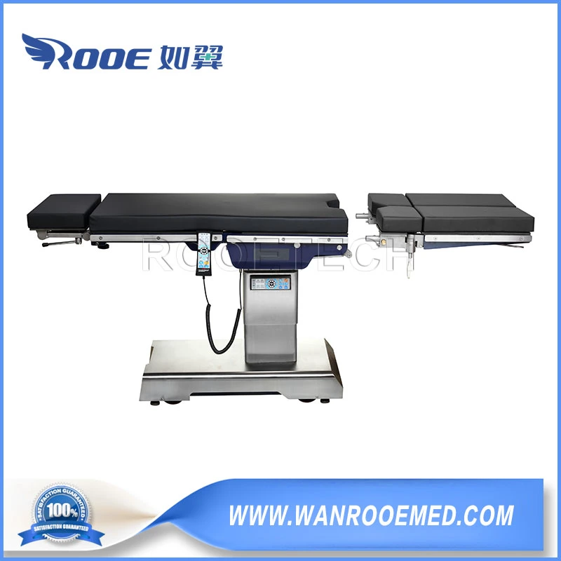 Medical 300kgs Loading Double Control System Electro-Hydraulic Operating Table with Translation