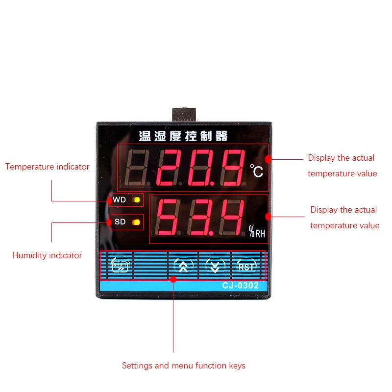 High Accuracy Temperature & Humidity Controller and Sensors for Humidifier Manufacturer