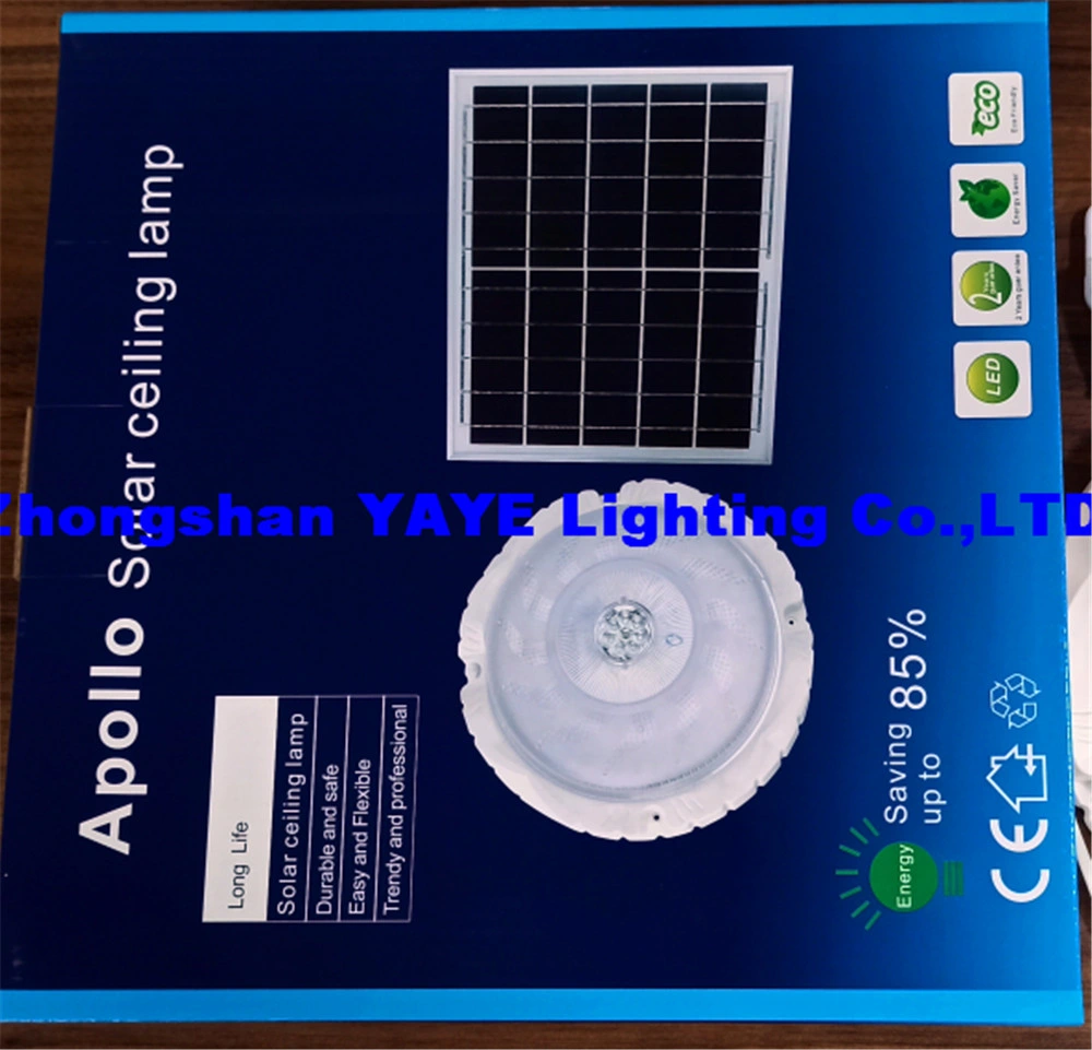 Yaye 2021 Melhor Vender Indoor LED Solar iluminação do teto 200W/100W/50W Acendem Decoração Rua iluminação economizadora de energia do sistema de alimentação Home